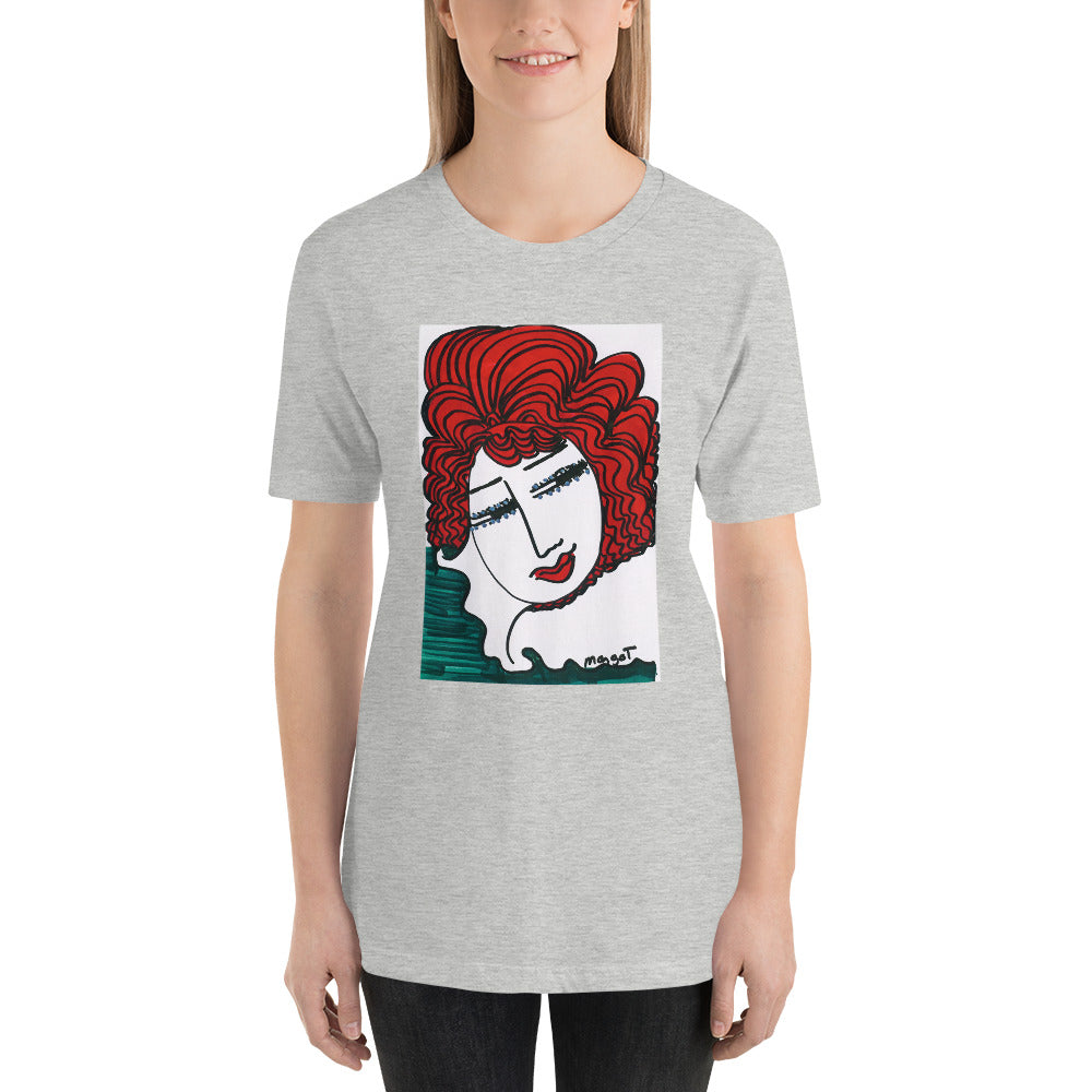 Short-Sleeve Unisex Artistic T-Shirt / Artist - Margot House