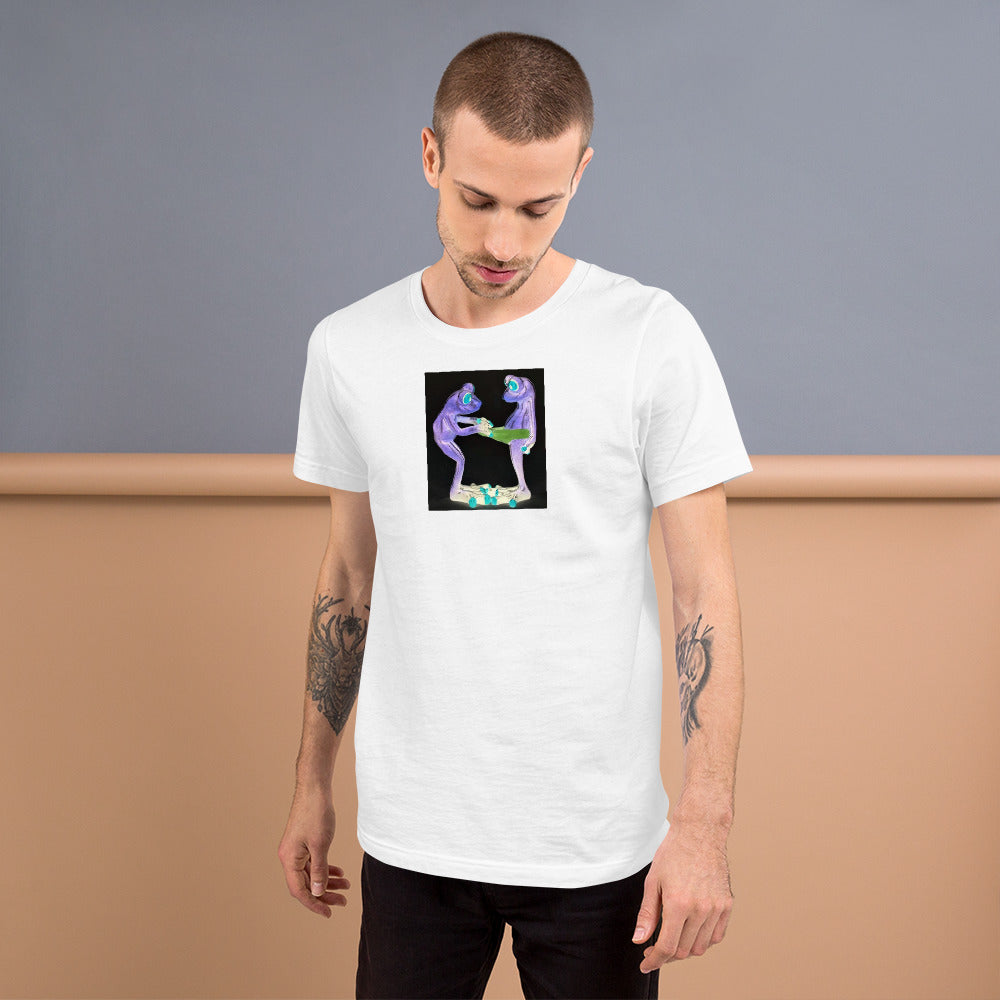 Frog Surprise Short-Sleeve Unisex T-Shirt / Created by Bryan Ameigh