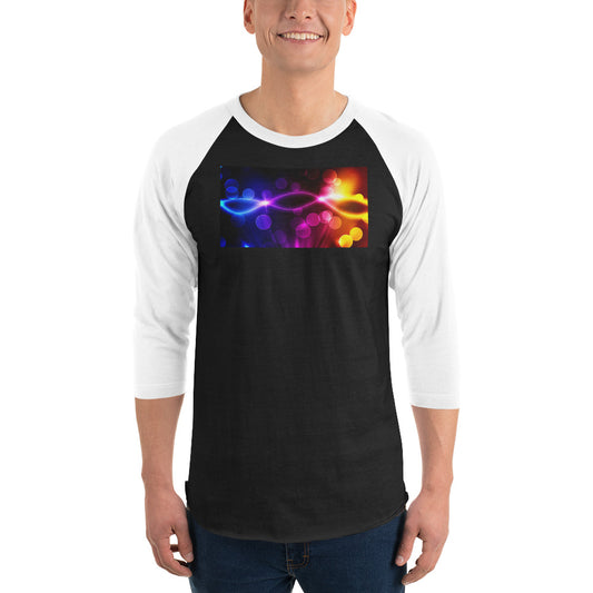 Graphic Edition 3/4 sleeve raglan shirt