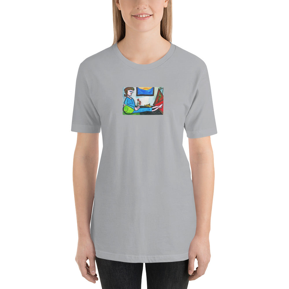 Short-Sleeve Unisex Artistic T-Shirt / Artist -Margot House