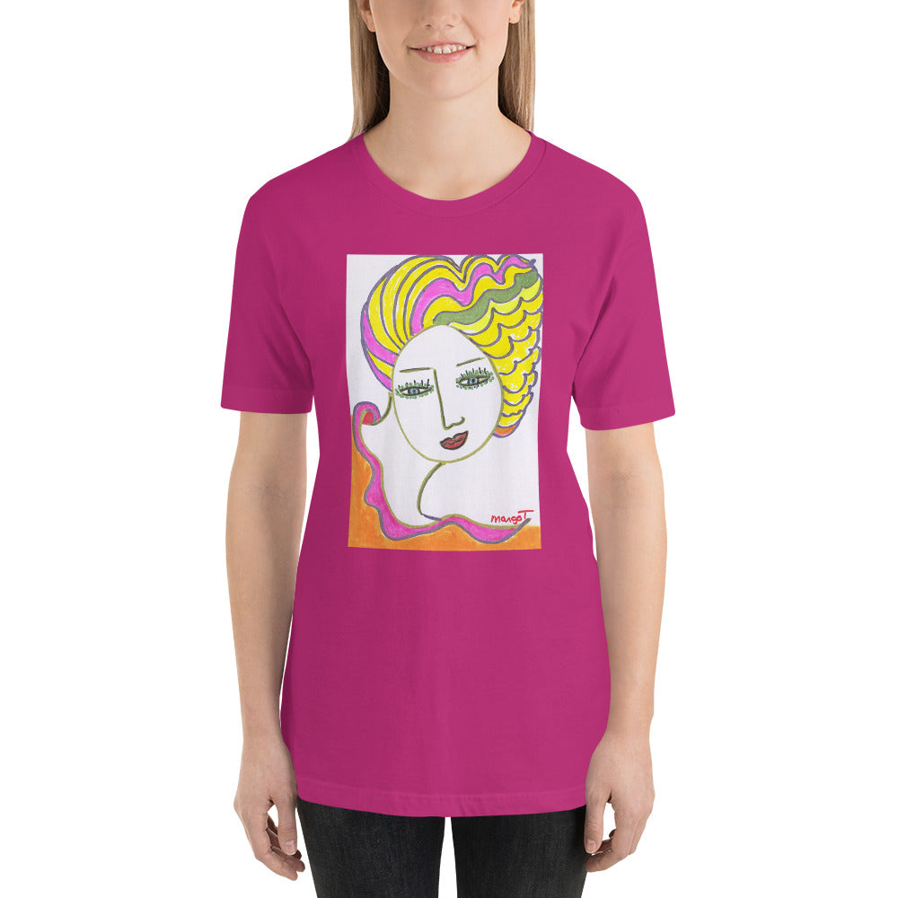 Short-Sleeve Unisex Artistic T-Shirt Artist - Margot House