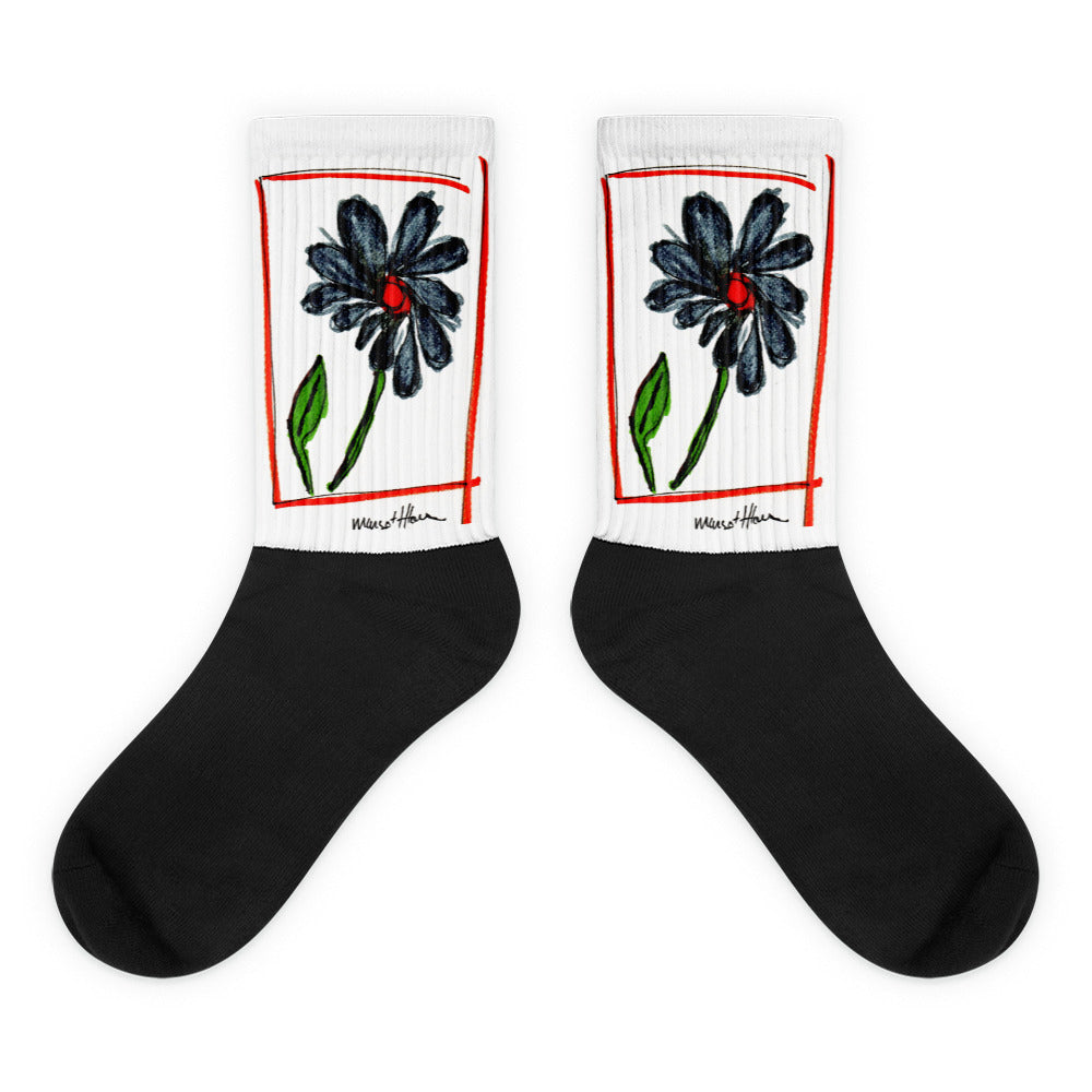 Flower Socks /Artist - Margot House