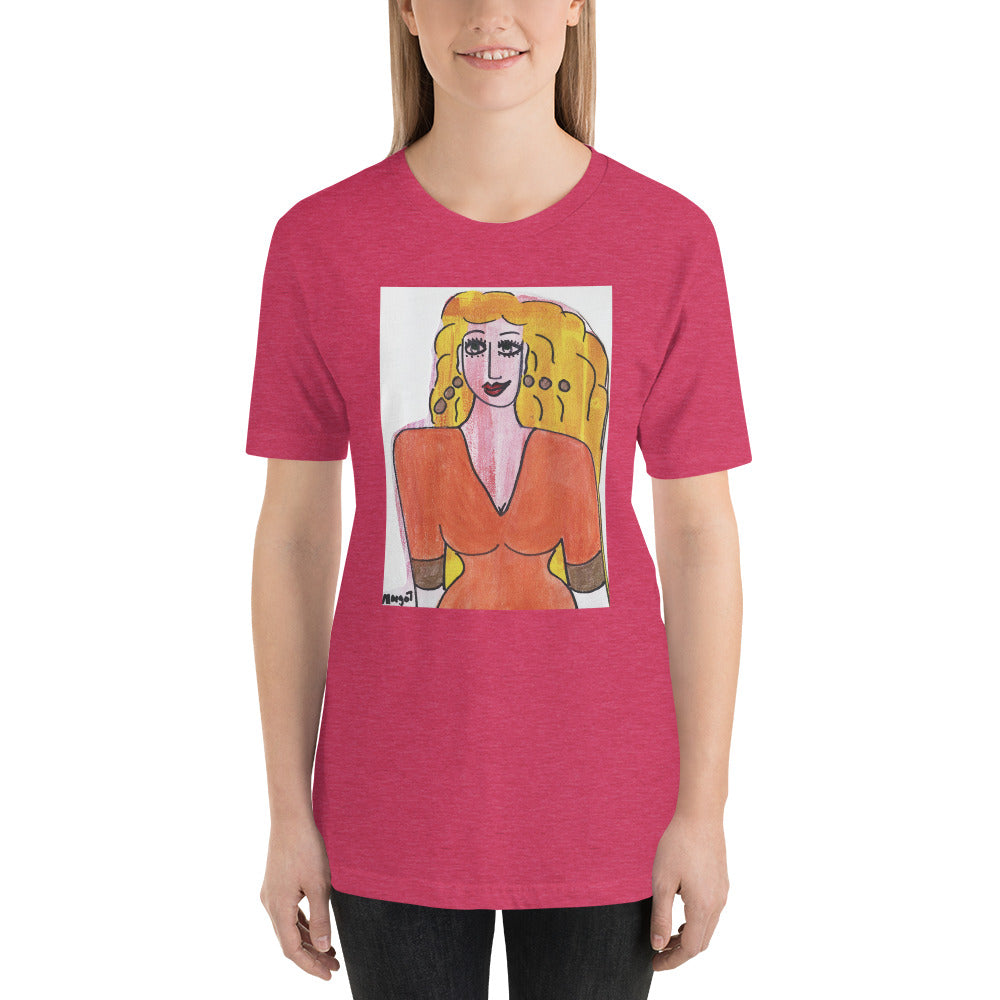 Short-Sleeve Unisex Artistic T-Shirt /Artist - Margot House