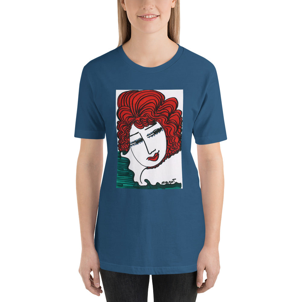 Short-Sleeve Unisex Artistic T-Shirt / Artist - Margot House