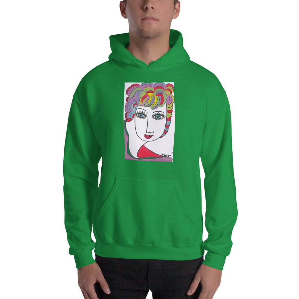 Artistic Hooded Sweatshirt