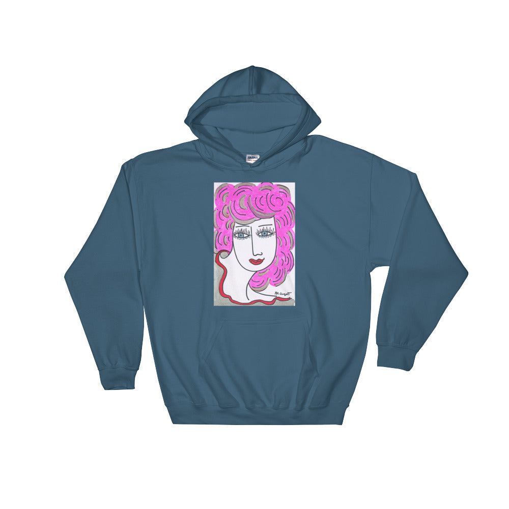 Artistic Hooded Sweatshirt