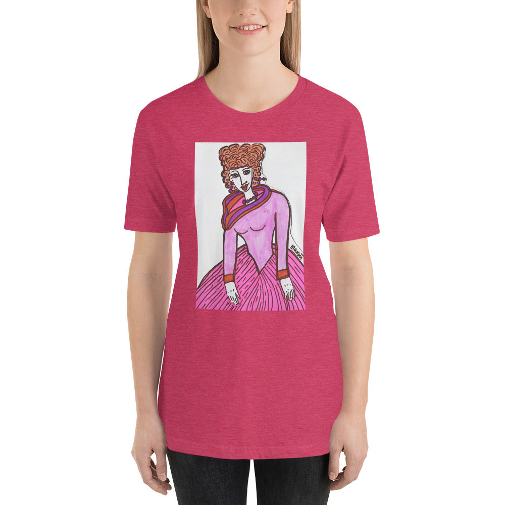 Short-Sleeve Unisex Artistic T-Shirt / Artist - Margot House