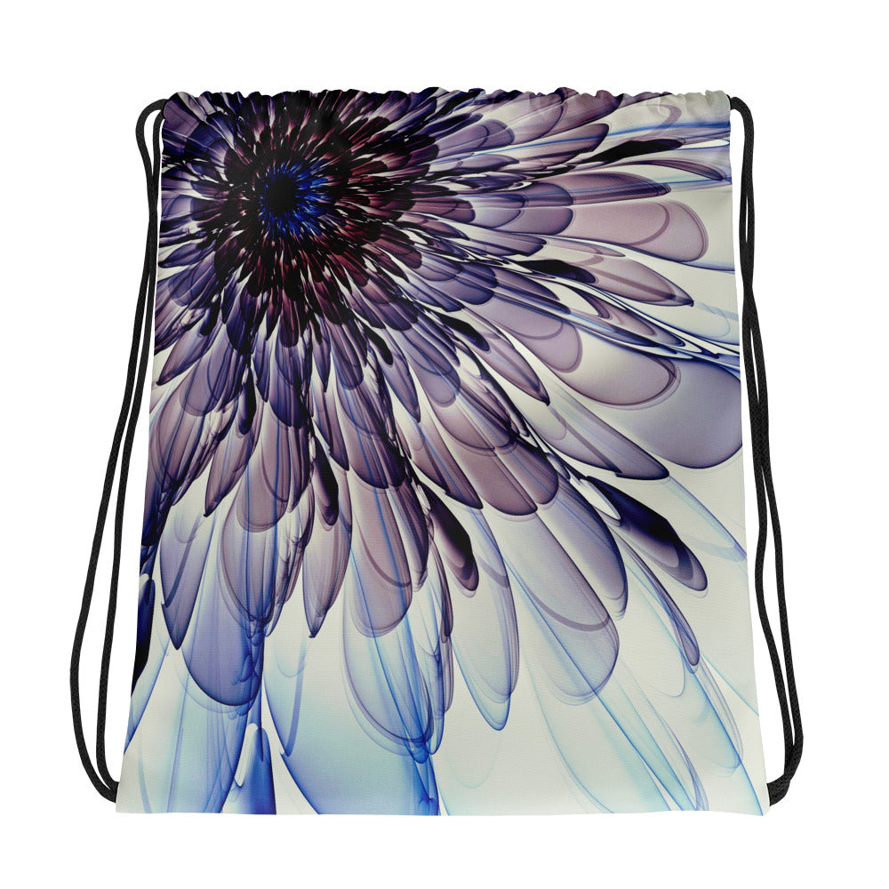 Electric Flower collection Drawstring bag /Artist - Bryan Ameigh