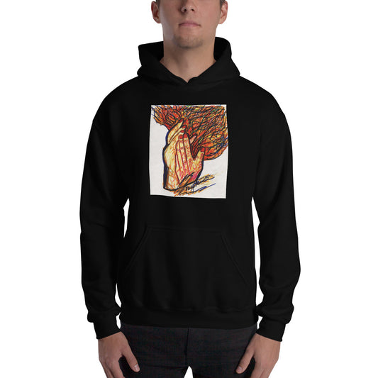 Artistic Hooded Sweatshirt