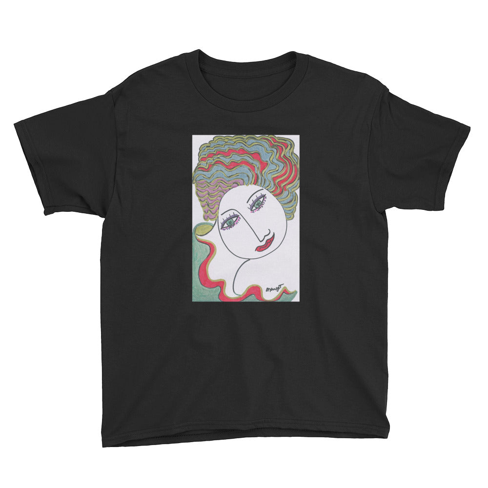 Youth Short Sleeve Artistic T-Shirt / Artist -Margot House
