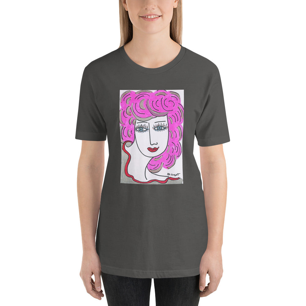 Short-Sleeve Unisex Artistic  T-Shirt / Artist - Margot House