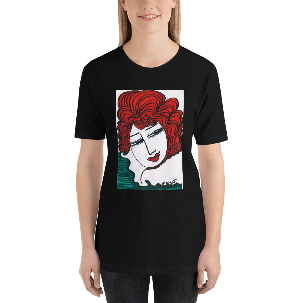 Short-Sleeve Unisex Artistic T-Shirt / Artist - Margot House