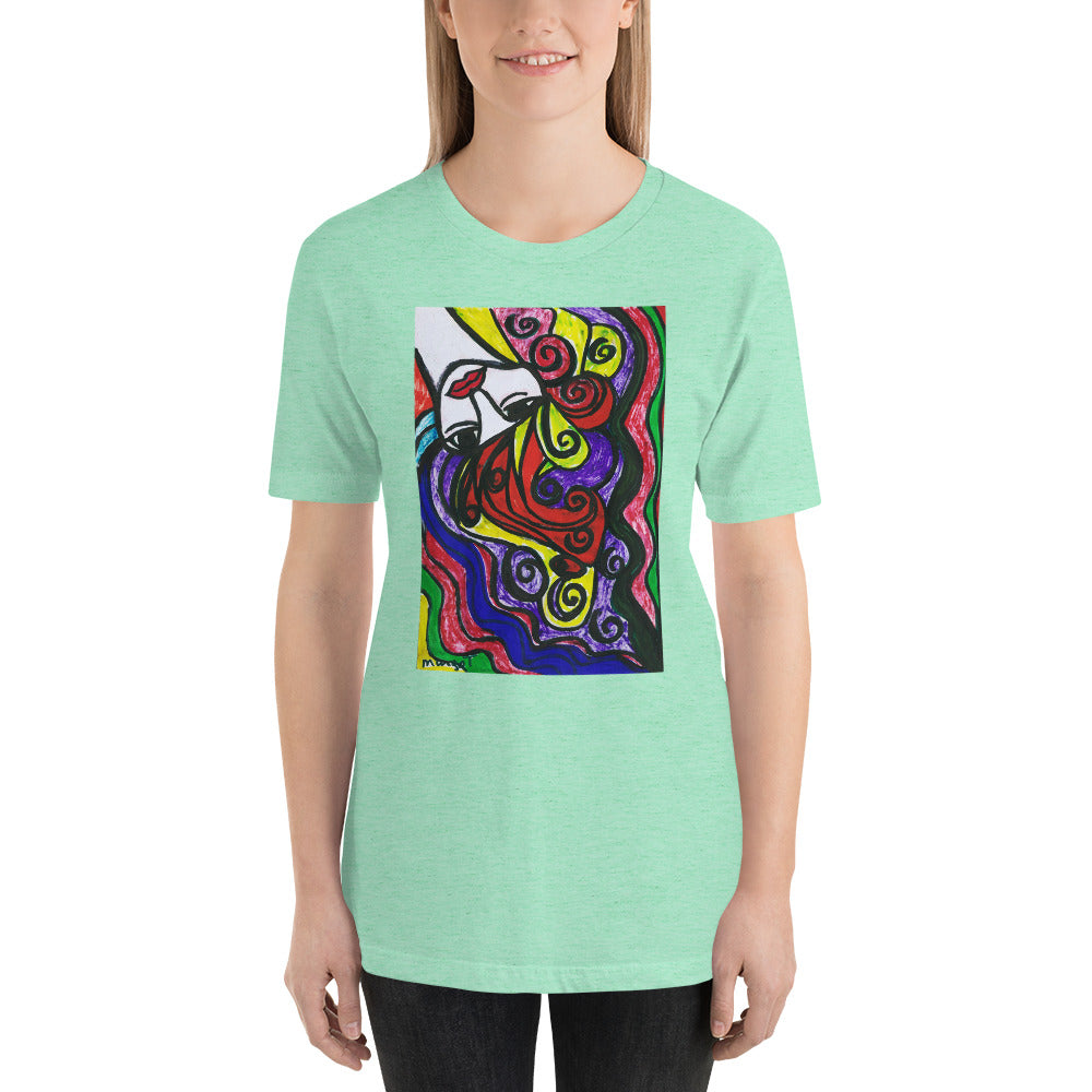 Short-Sleeve Unisex Artistic T-Shirt / Artist - Margot House