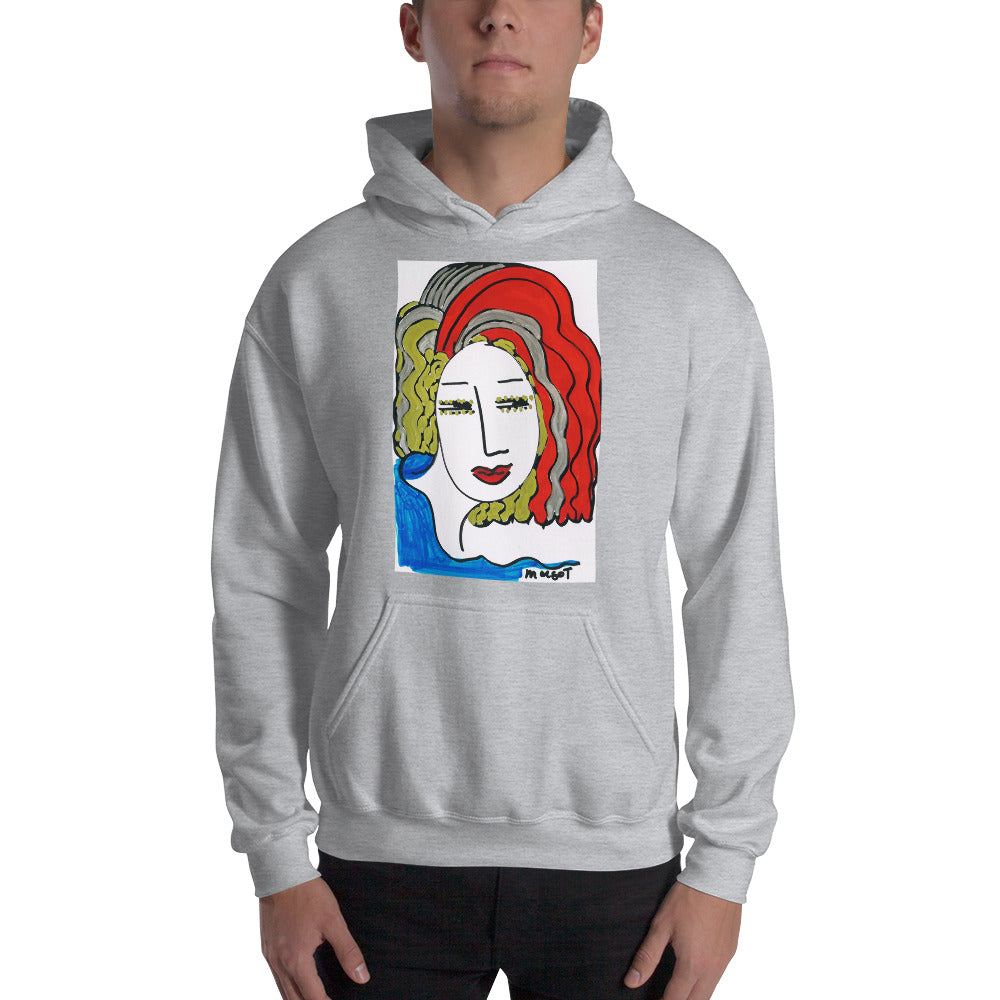 Artistic Hooded Sweatshirt