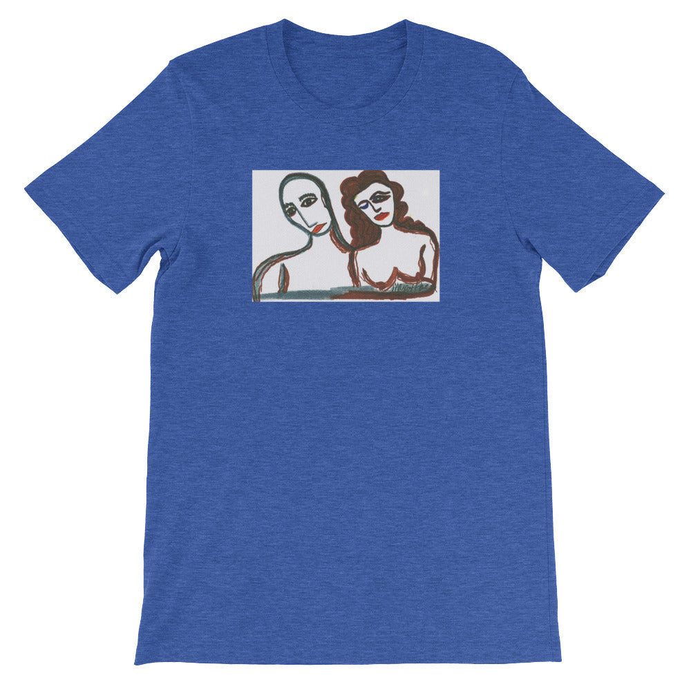 Short-Sleeve Unisex Artistic T-Shirt/ Artist - Margot House