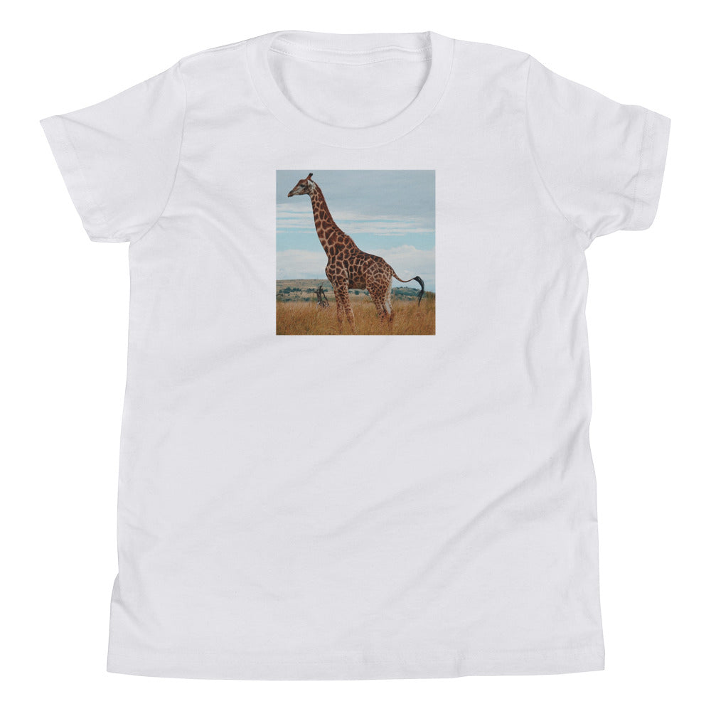 Giraffe in nature Youth Short Sleeve T-Shirt