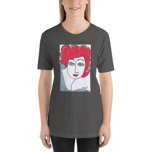 Short-Sleeve Unisex Artistic T-Shirt / Artist - Margot House
