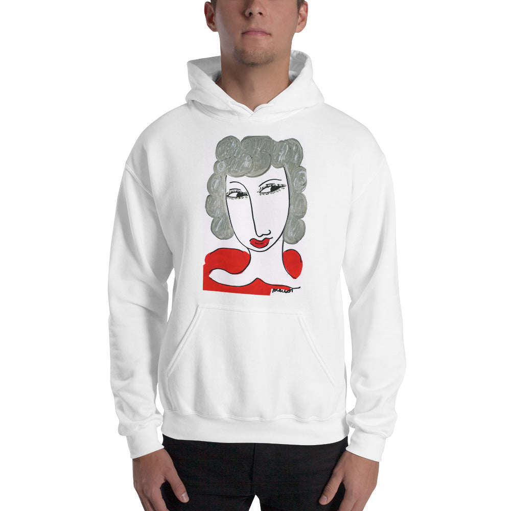 Artistic Hooded Sweatshirt