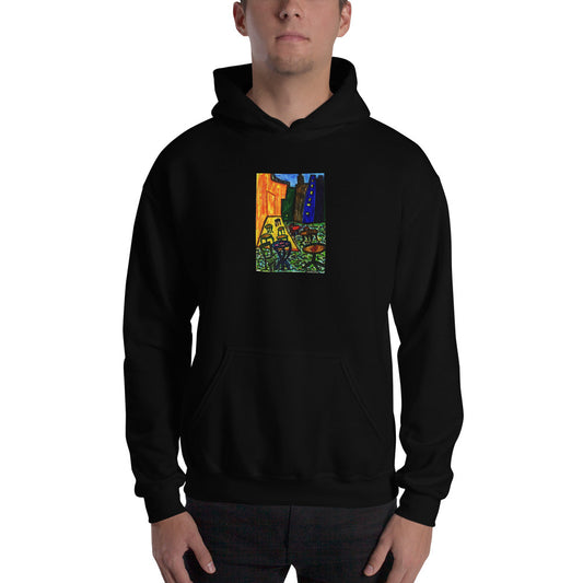 Artistic Hooded Sweatshirt