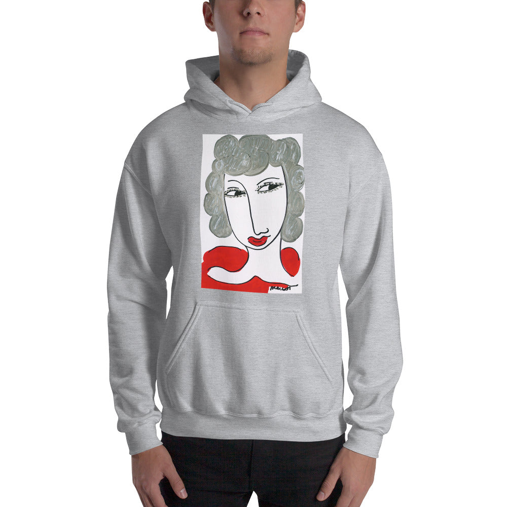 Artistic Hooded Sweatshirt