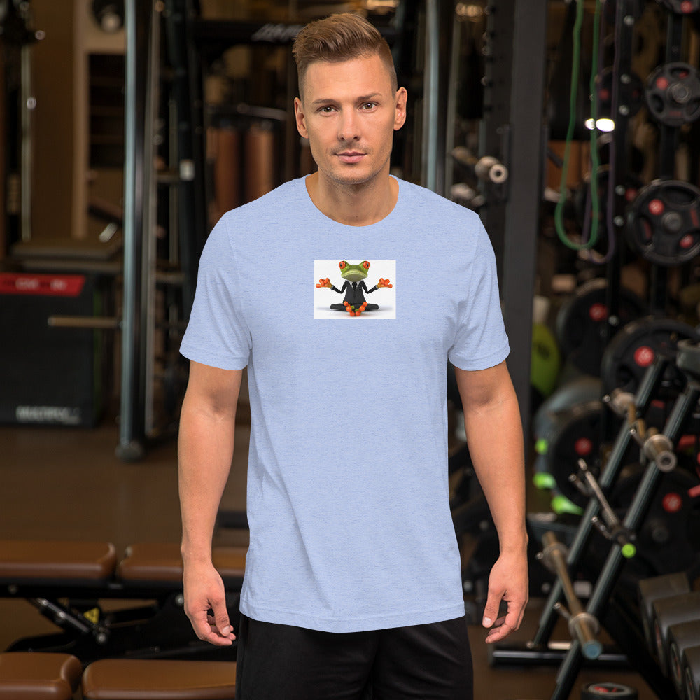 Yoga Frog Short-Sleeve Unisex T-Shirt