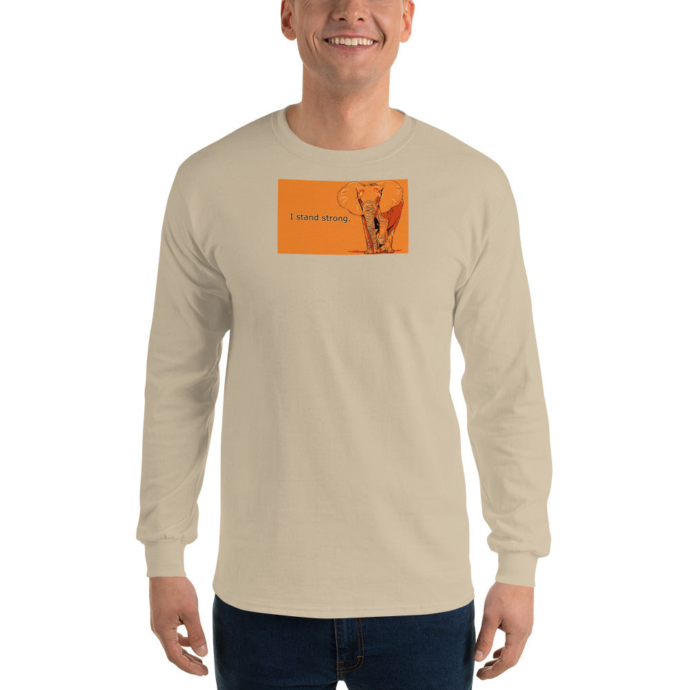 Grpahic Edition "I stand strong" Long Sleeve T-Shirt
