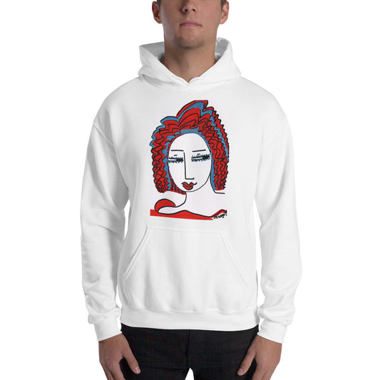 Artistic Hooded Sweatshirt