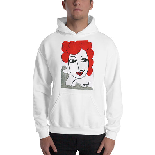 Artistic Hooded Sweatshirt