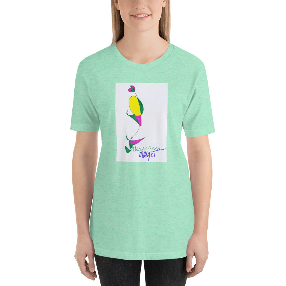 Short-Sleeve Unisex Artistic T-Shirt / Artist Margot House