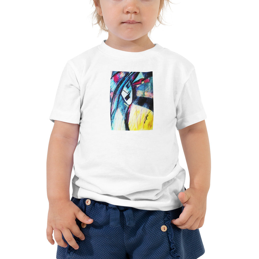 Toddler Short Sleeve Artistic Tee