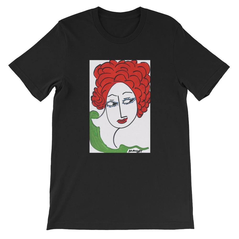 Short-Sleeve Unisex Artistic T-Shirt / Artist - Margot House